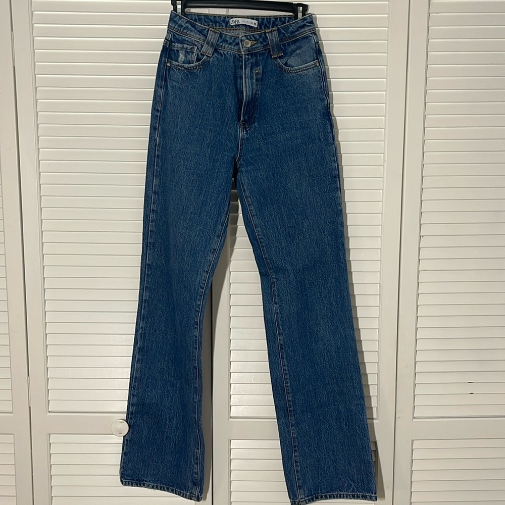 Zara Denim Dark Blue Jeans